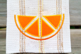 Citrus Slice Applique