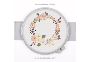 Large Floral Wreath