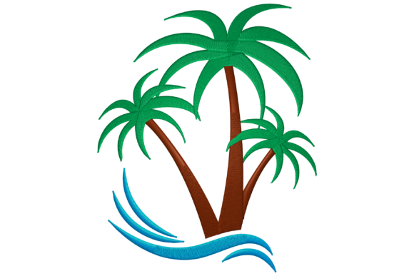 Palm Tree: A Sun-Soaked Design That Stitches With Confidence